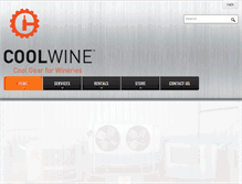 Tablet Screenshot of coolwine.com